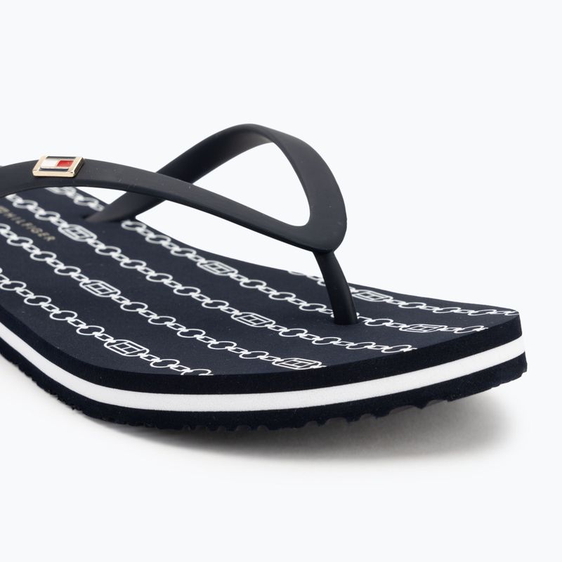 Japonki damskie Tommy Hilfiger Strap Beach Sandal space blue 7