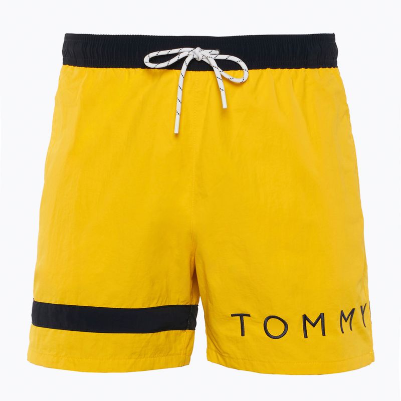 Szorty kąpielowe męskie Tommy Hilfiger Medium Drawstring marigold yellow