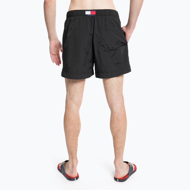 Szorty kąpielowe męskie Tommy Hilfiger Medium Drawstring black 3