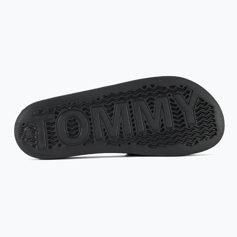 Klapki damskie Tommy Jeans Flag Pool Slide Ess black 5