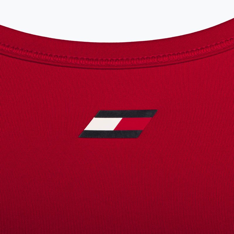 Biustonosz treningowy Tommy Hilfiger Essentials Low Int red 7