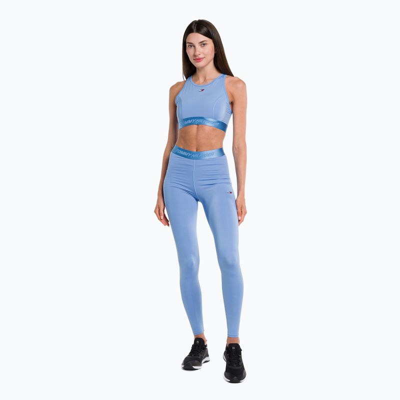 Legginsy damskie Tommy Hilfiger Essentials Rw Tape Full Length blue 2