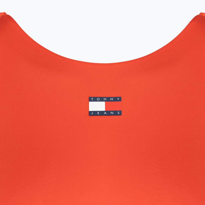 Strój kąpielowy jednoczęściowy damski Tommy Jeans Cut Out One Piece hot heat 3