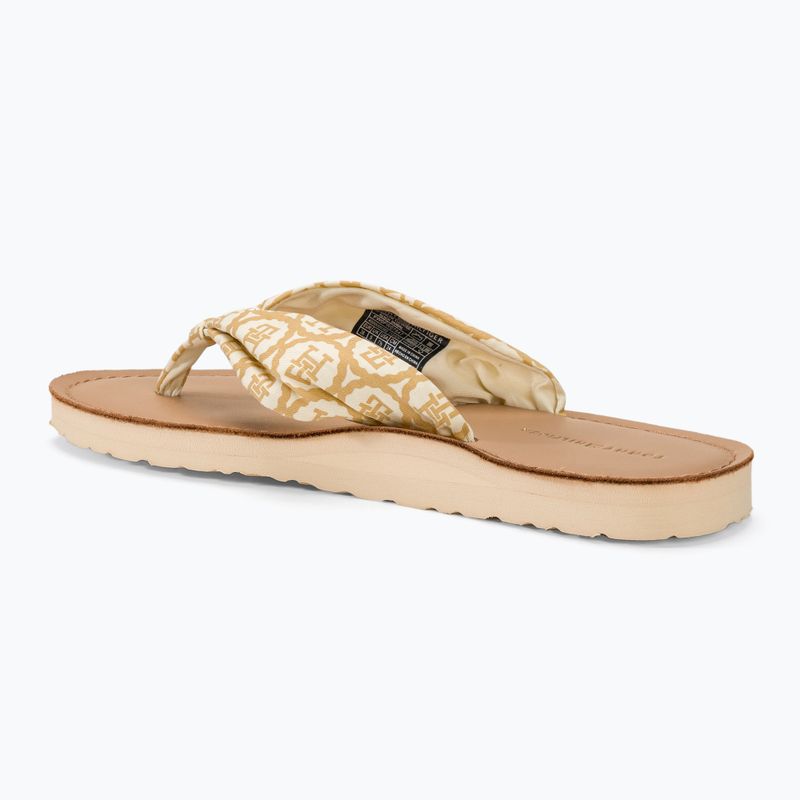 Japonki damskie Tommy Hilfiger Emblem Elevated Beach Sandal calico 3