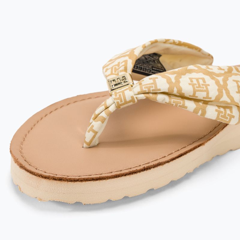 Japonki damskie Tommy Hilfiger Emblem Elevated Beach Sandal calico 7