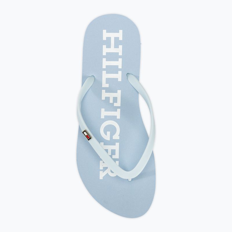 Japonki damskie Tommy Hilfiger Strap Beach Sandal breezy blue 5