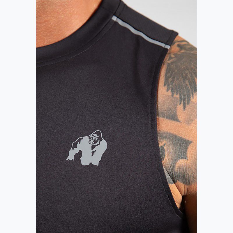 Koszulka treningowa męska Gorilla Wear Easton black 4