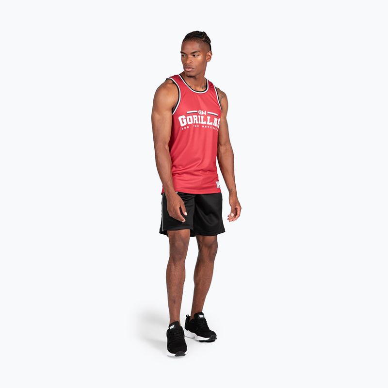 Koszulka treningowa męska Gorilla Wear Keene red/black 3