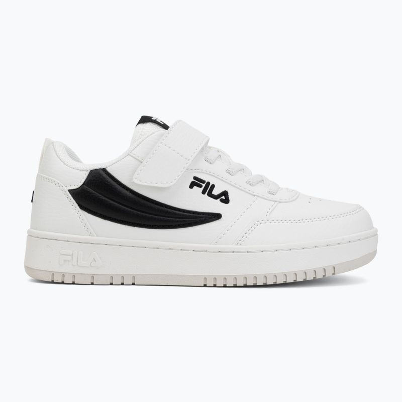 Buty dziecięce FILA Rega Nf Velcro white/black 2