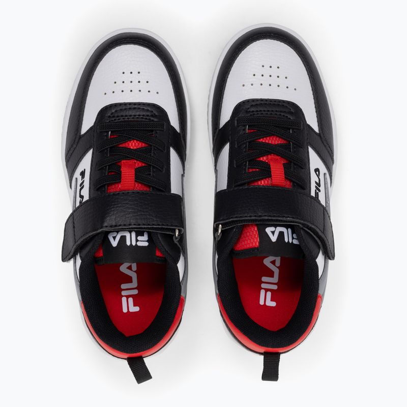 Buty dziecięce FILA Rega Nf Velcro white/black/fila red 10