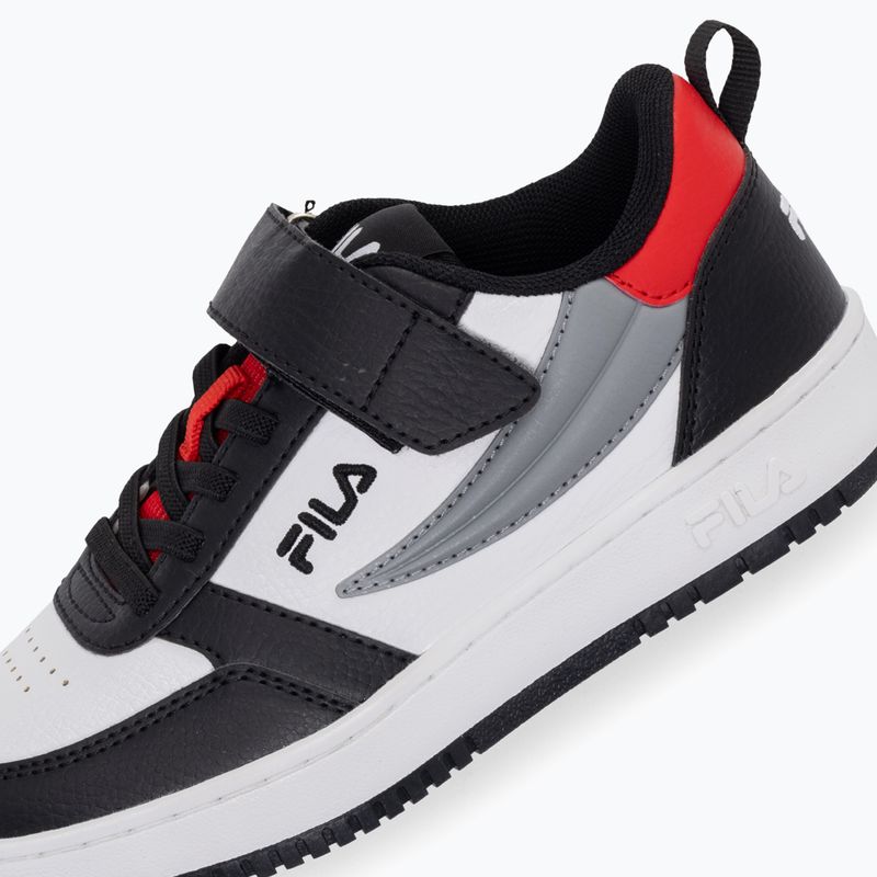 Buty dziecięce FILA Rega Nf Velcro white/black/fila red 12
