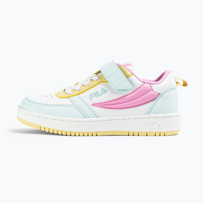 Buty dziecięce FILA Rega Nf Velcro soothing sea/prism pink 8