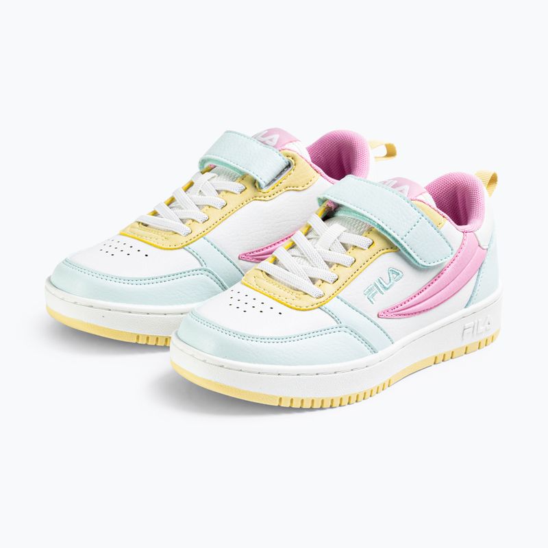 Buty dziecięce FILA Rega Nf Velcro soothing sea/prism pink 9