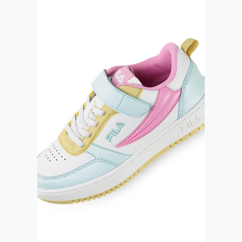 Buty dziecięce FILA Rega Nf Velcro soothing sea/prism pink 13