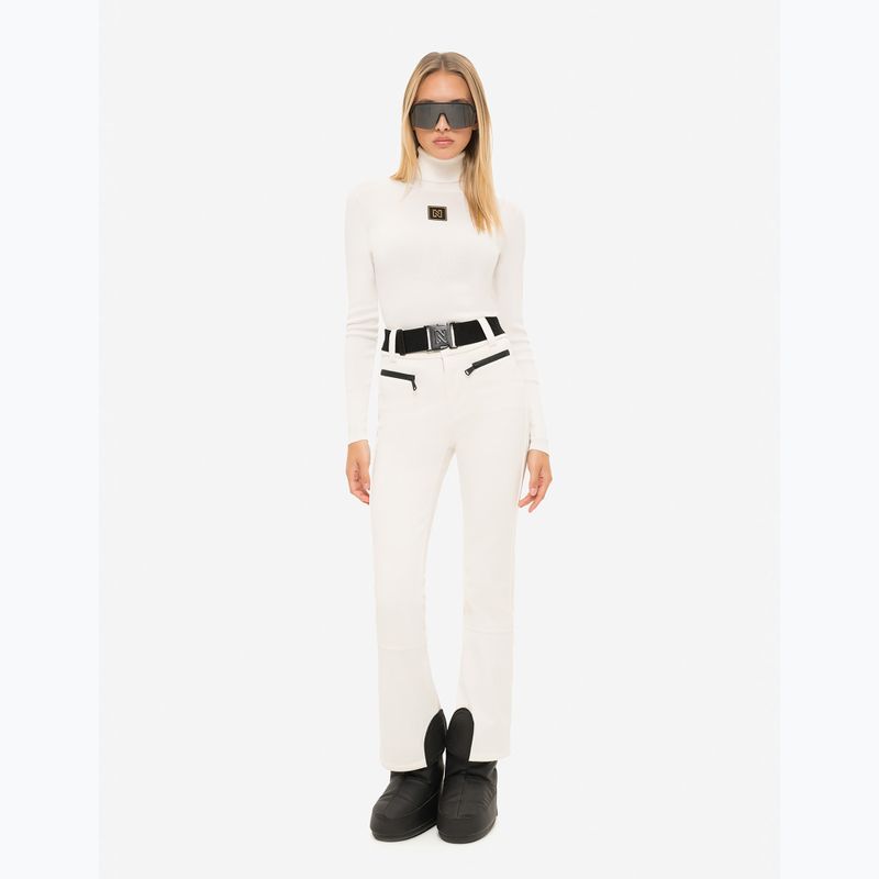 Spodnie narciarskie damskie Nikkie Gracy star white 2