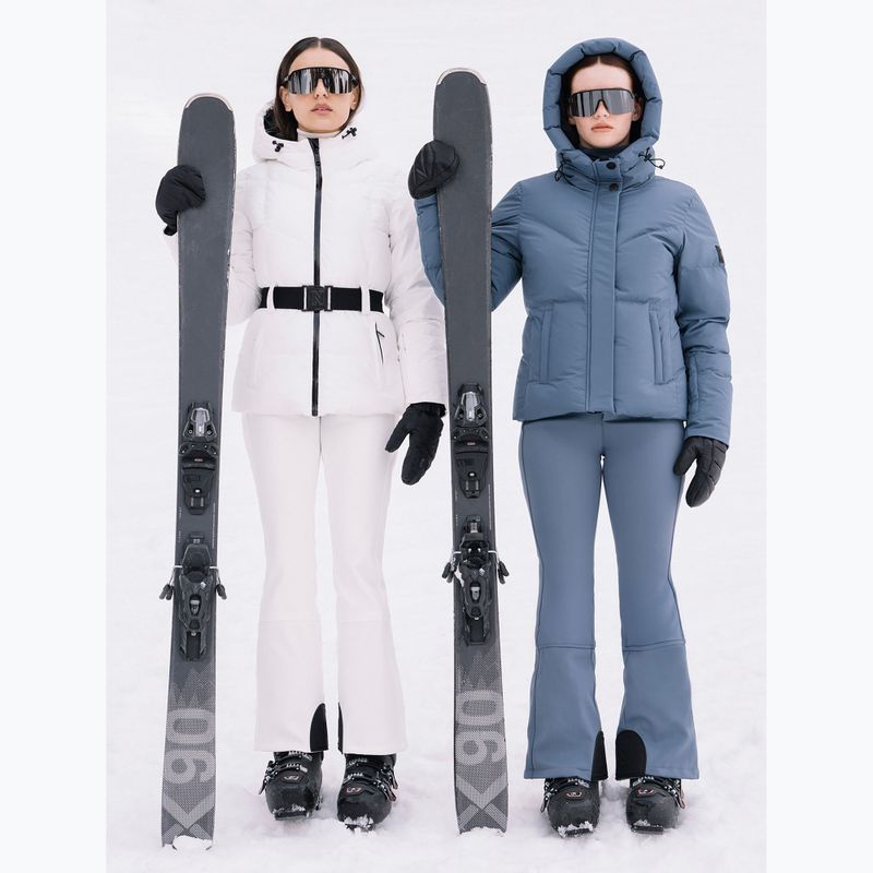 Spodnie narciarskie damskie Nikkie Gracy star white 7