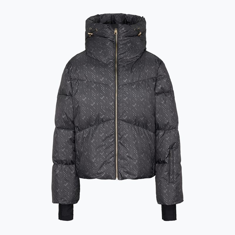 Kurtka narciarska damska Nikkie Newport Logo black 5