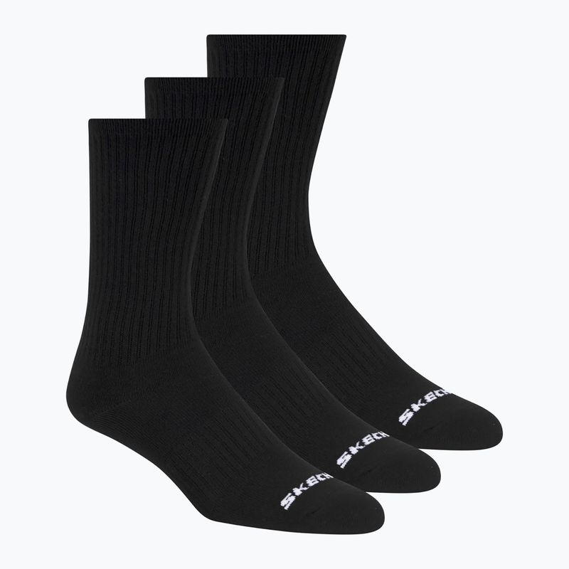 Skarpety SKECHERS Non Tery Crew Arch Support 3 pack black