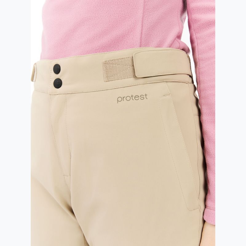 Spodnie narciarskie damskie Protest PRTVoleta bamboobeige 5