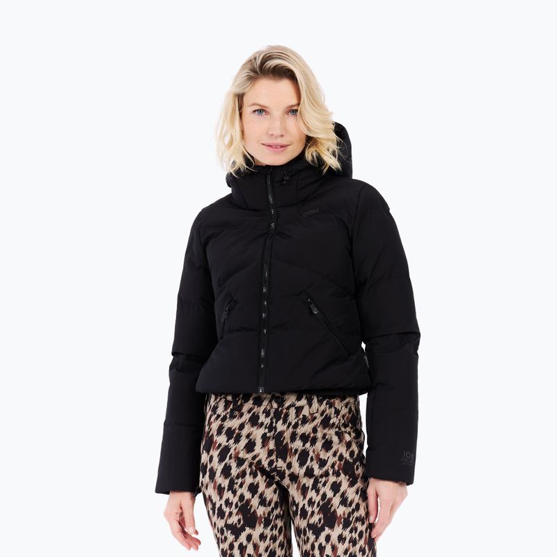 Kurtka narciarska damska Protest PRTPreppy Zip-Shift true black