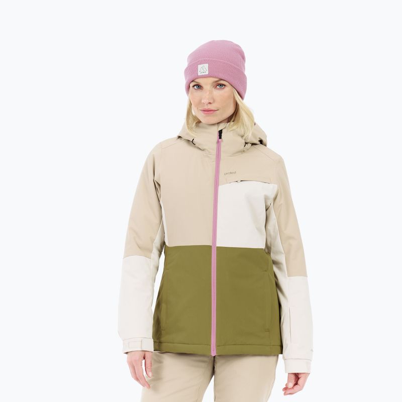Kurtka snowboardowa damska Protest PRTSina willow green