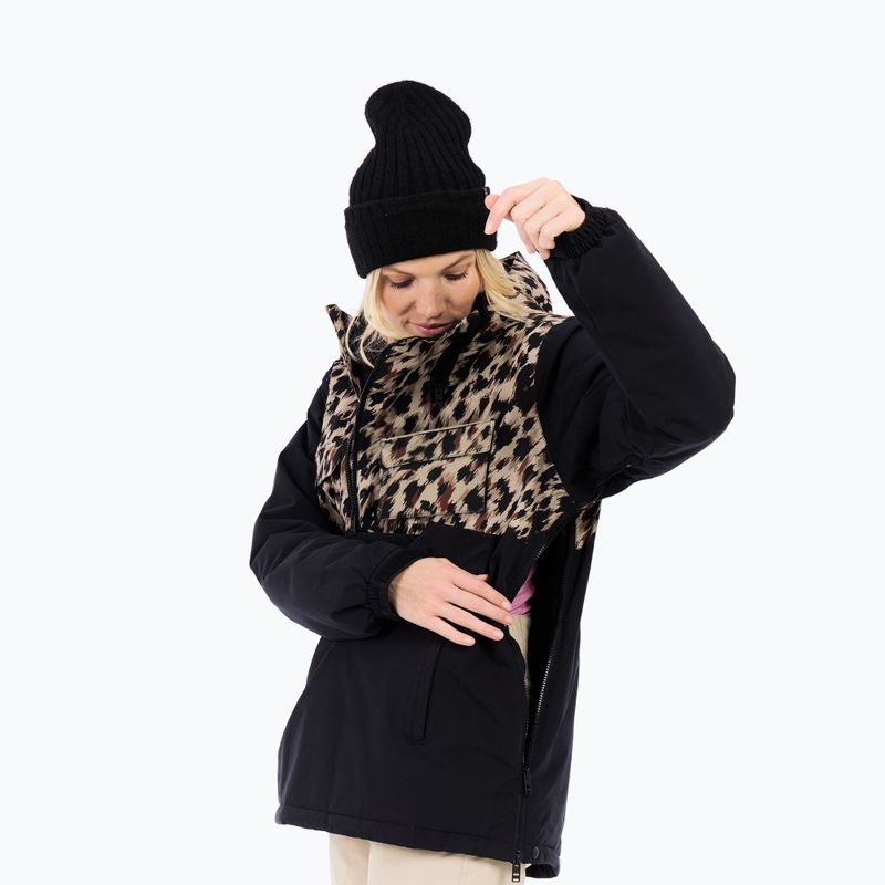 Kurtka snowboardowa damska Protest PRTViper Anorak true black 5