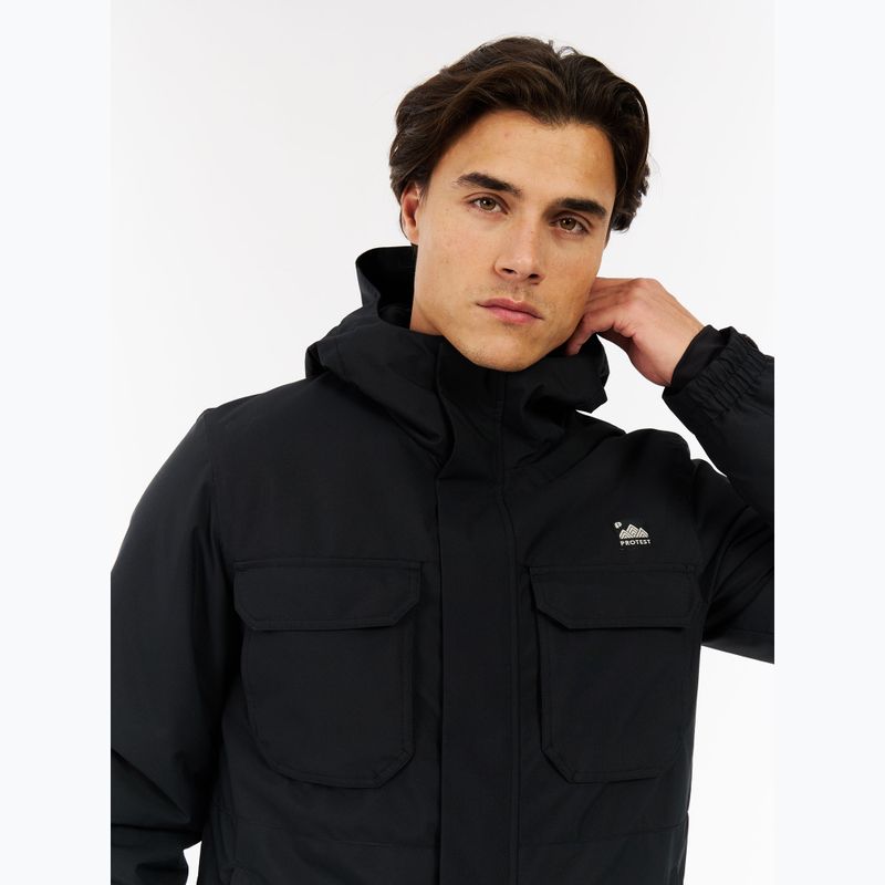 Kurtka snowboardowa męska Protest PRTKajo true black 5
