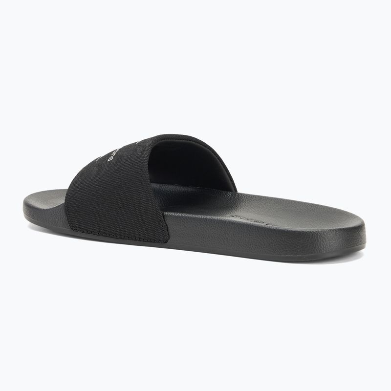Klapki męskie Calvin Klein YM0YM01271 Slide Monogram Cv black/bright white 3