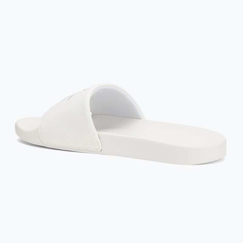 Klapki damskie Calvin Klein YW0YW01835 Slide Monogram Wn bright white/black 3