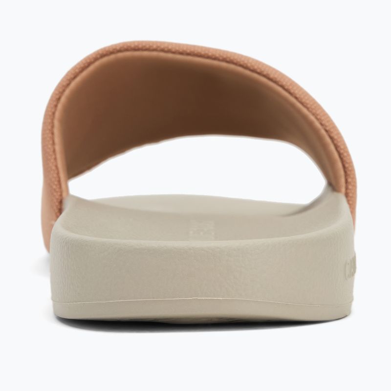 Klapki damskie Calvin Klein YW0YW01835 Slide Monogram Wn tuscany/eggshell 6