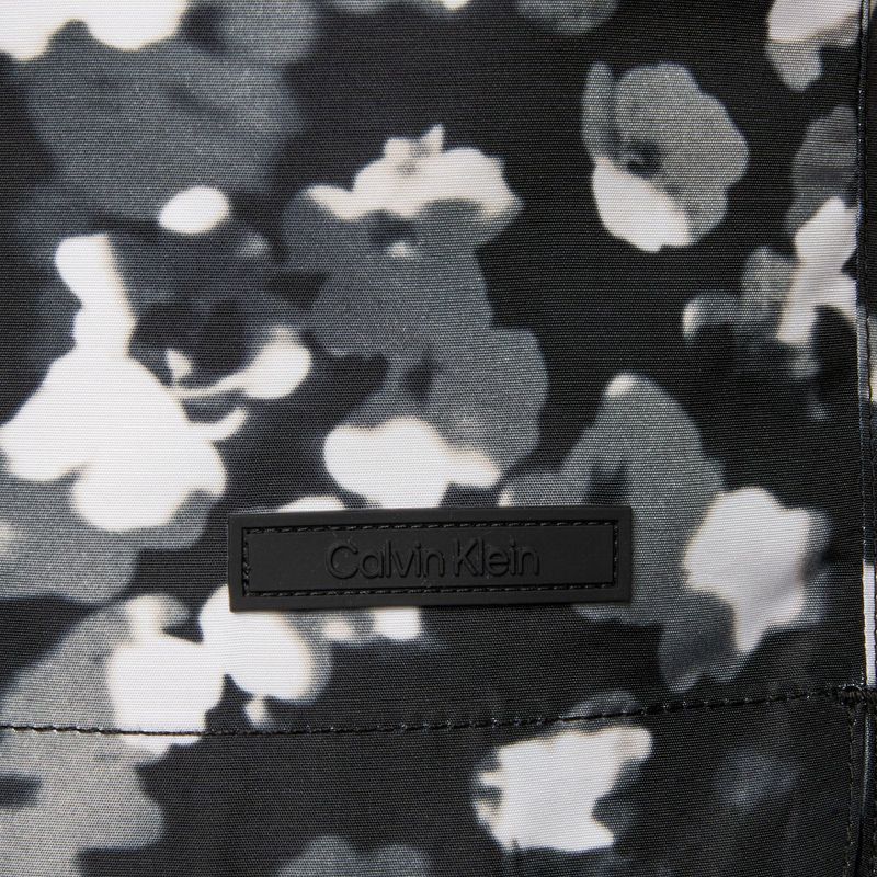 Szorty kąpielowe męskie Calvin Klein KM0KM01162 Medium Drawstring-Print layered floral black 3