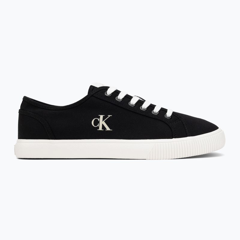 Trampki męskie Calvin Klein YM0YM01209 3 Ess Vulc Low Mg Canvas ck black/bright white 2