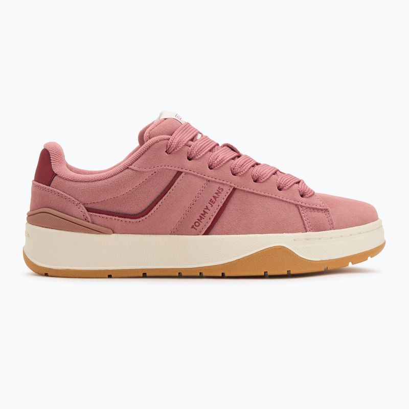 Buty damskie Tommy Jeans Skate Sneaker tahiti berry 2