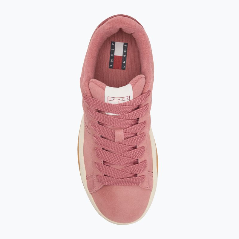 Buty damskie Tommy Jeans Skate Sneaker tahiti berry 5