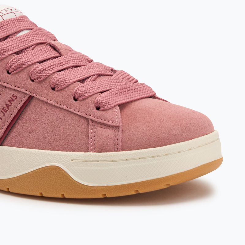 Buty damskie Tommy Jeans Skate Sneaker tahiti berry 7