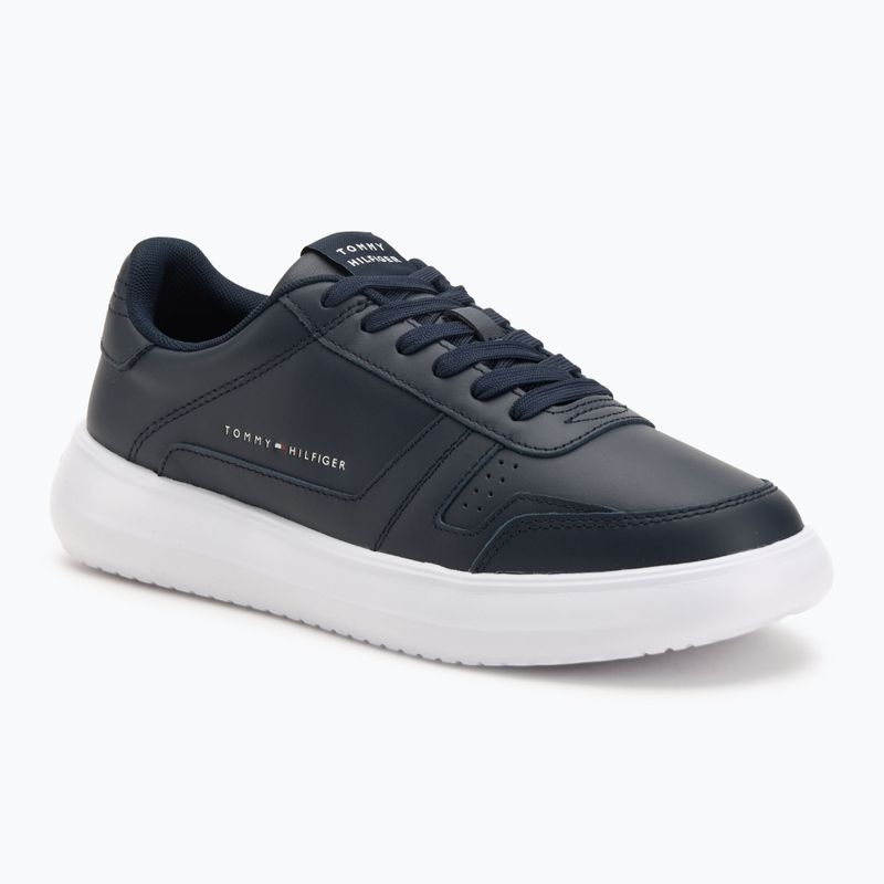 Buty męskie Tommy Hilfiger Modern Lightcup Lth desert sky