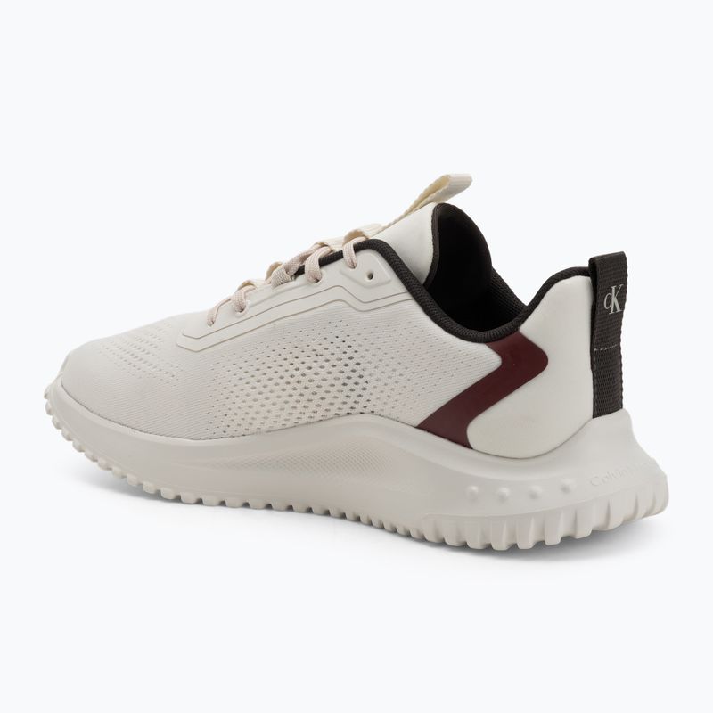 Buty damskie Calvin Klein YW0YW01992 Eva Runner Drawstring Mix MG lily white/beluga/new maroon 3