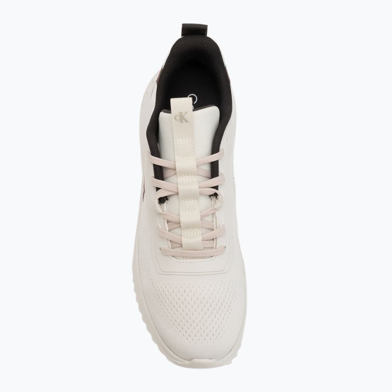 Buty damskie Calvin Klein YW0YW01992 Eva Runner Drawstring Mix MG lily white/beluga/new maroon 5
