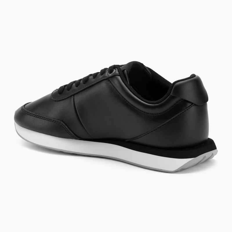Buty damskie Calvin Klein YW0YW01942 Retro Runner Lace Up Leather MG black/formal gray 3
