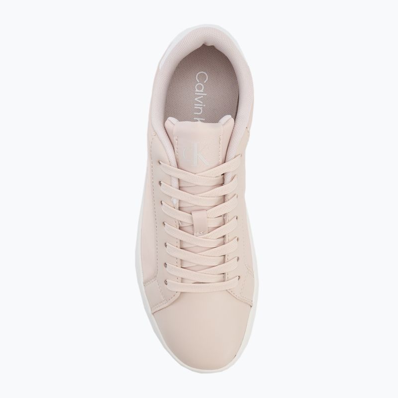Buty damskie Calvin Klein YW0YW01781 3 Cupsole Laceup PU MG crystal grey/lily white 5