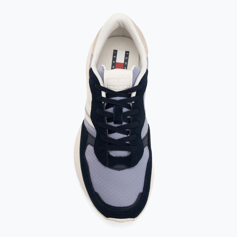 Buty damskie Tommy Jeans Cleated Runner dark night navy 5