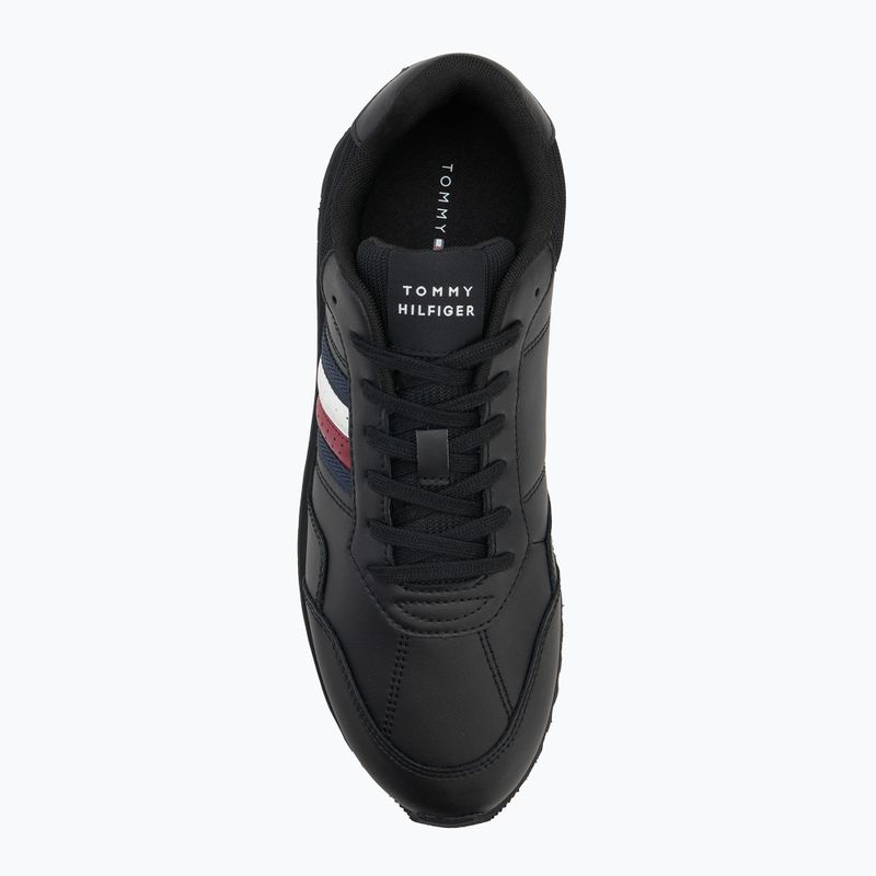 Buty męskie Tommy Hilfiger New Runner Eva Lth Stripes black 5