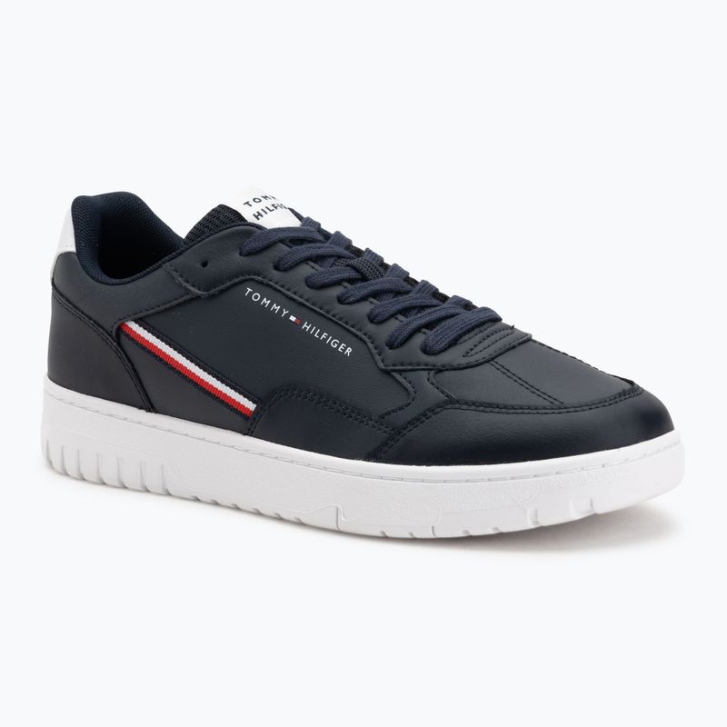 Buty męskie Tommy Hilfiger Basket Core Stripes desert sky