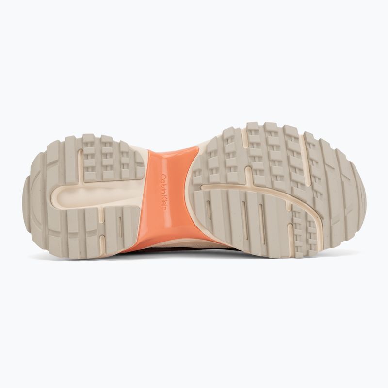 Buty damskie Calvin Klein HW0HW03002 Hike Run Ckstripe Mesh off white/oatmeal/dusty rose 4
