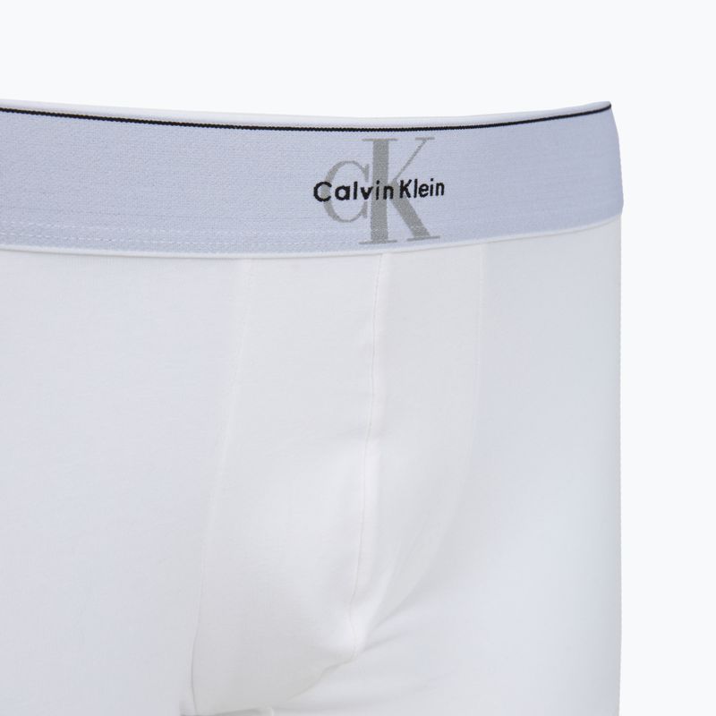 Bokserki męskie Calvin Klein LV00NB4472 Trunk 3 pary black/misty grey/white 4
