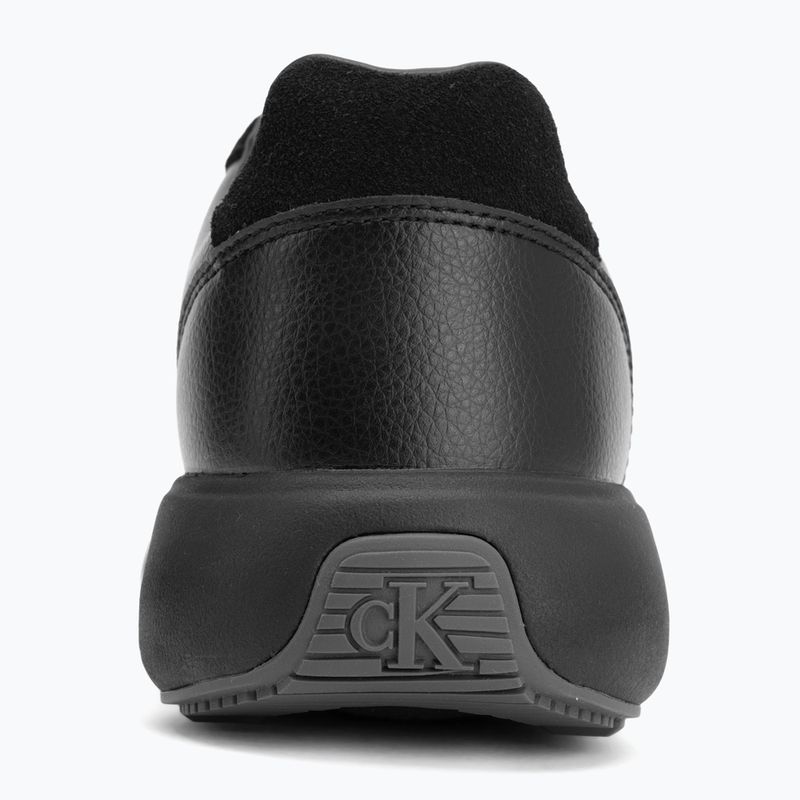 Buty męskie Calvin Klein HM0HM02033 City Runner Laceup Tape Leather triple black 6