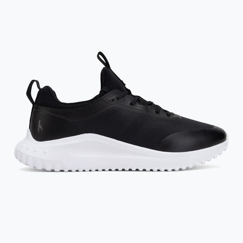 Buty męskie Calvin Klein YM0YM01443 Eva Runner Laceup Sock Mat Mix ck black 2