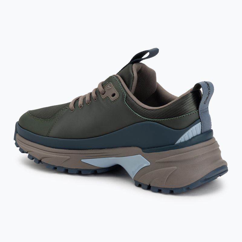 Buty męskie Calvin Klein YM0YM01417 Hike Runner Laceup Tech Mix thym/taupe smog 3