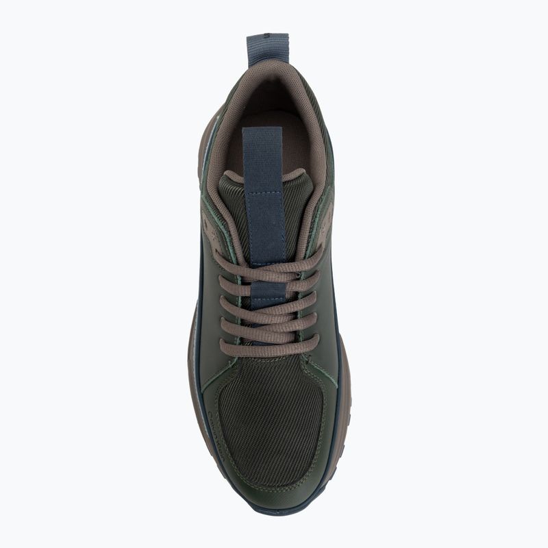 Buty męskie Calvin Klein YM0YM01417 Hike Runner Laceup Tech Mix thym/taupe smog 5