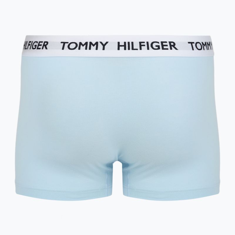 Bokserki Tommy Hilfiger Trunk 3 pary utility sage/prppy navy/keepsake blue 3
